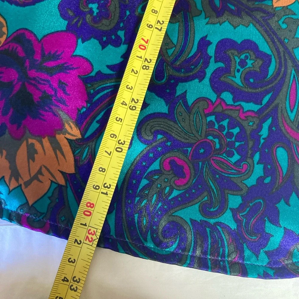Vintage satin oversized sleep shirt size M/L